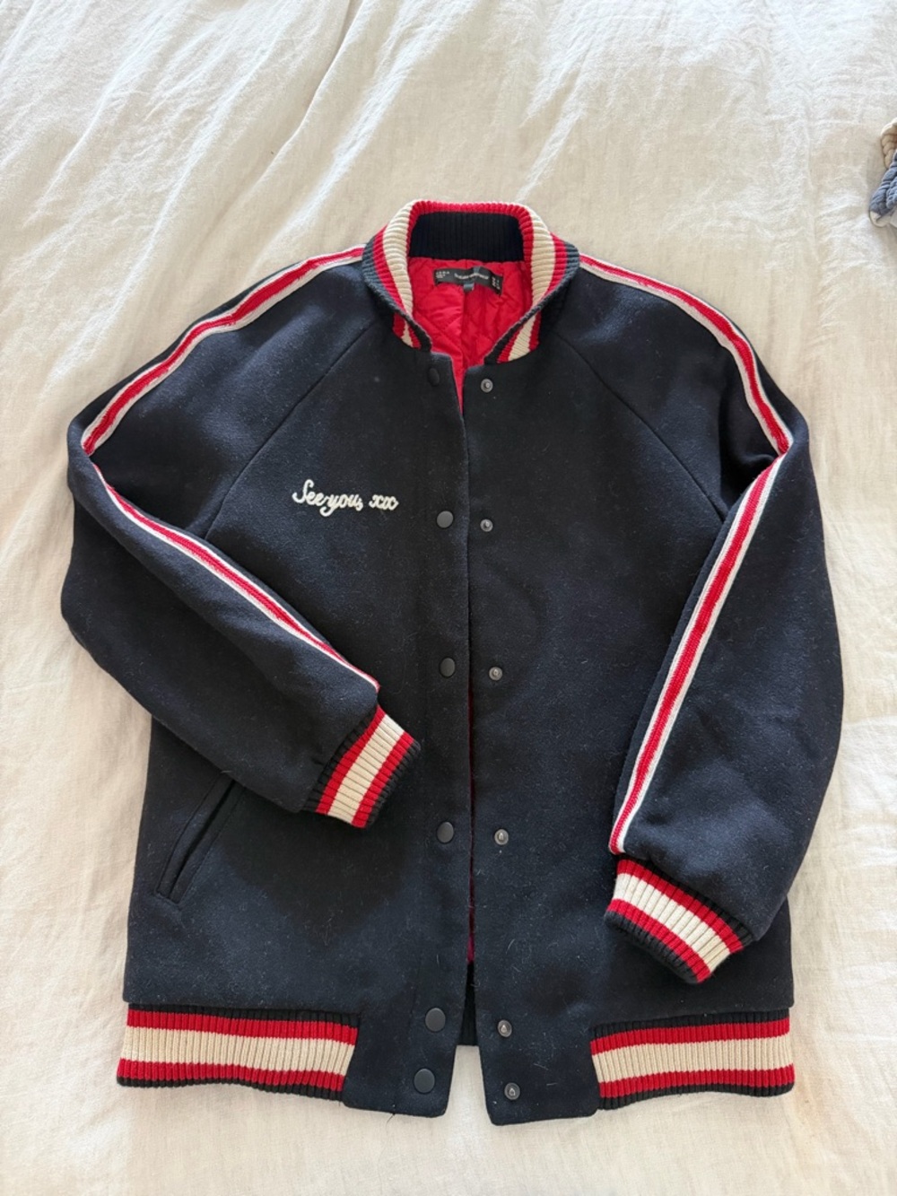 Zara (Trafaluc Outerwear) Varsity Jacket